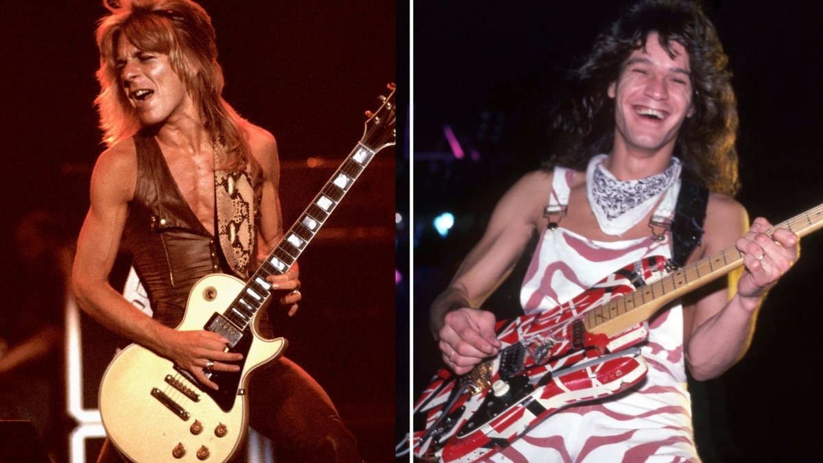 Randy Rhoads and Eddie Van Halen