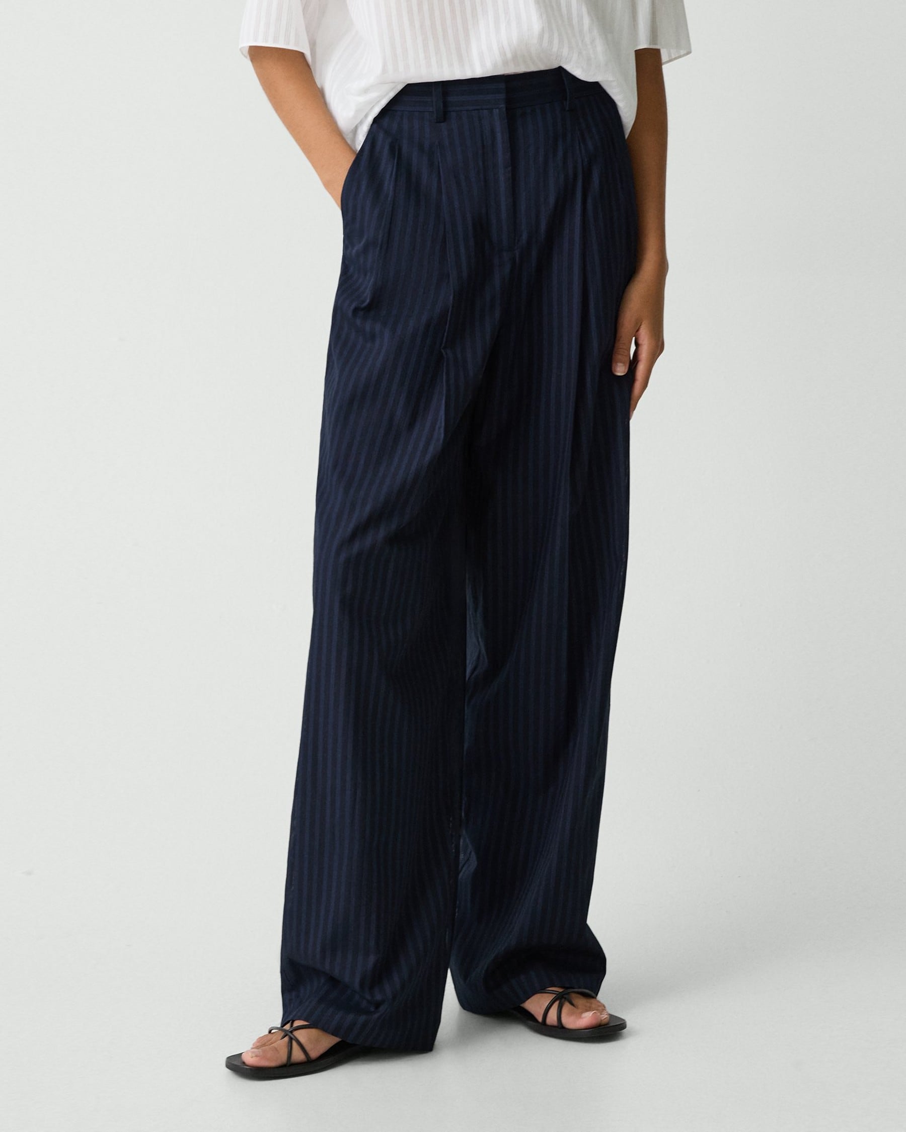 theory, Double Pleat Pants 