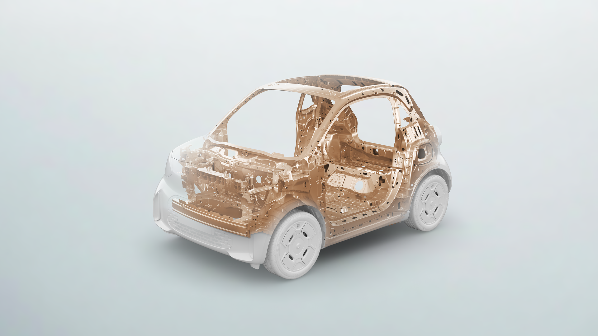 The safety cell at the heart of the Smart #2