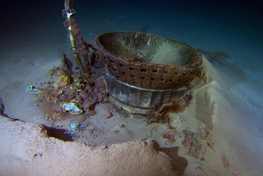 Apollo 11 F1 Engine Thrust Chamber Seabed