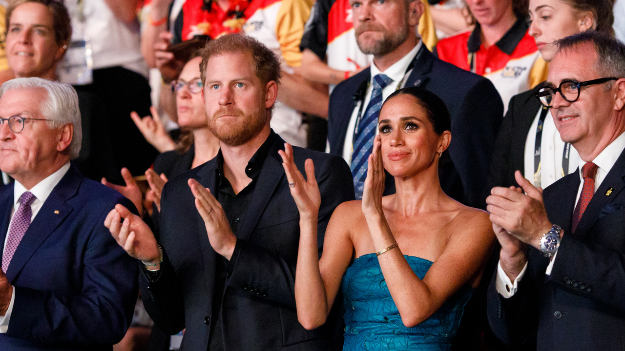 Meghan Markle&#039;s peacock blue leather bodycon dress at the Invictus Games closing ceremony was one of the Duchess&#039;s best looks yet