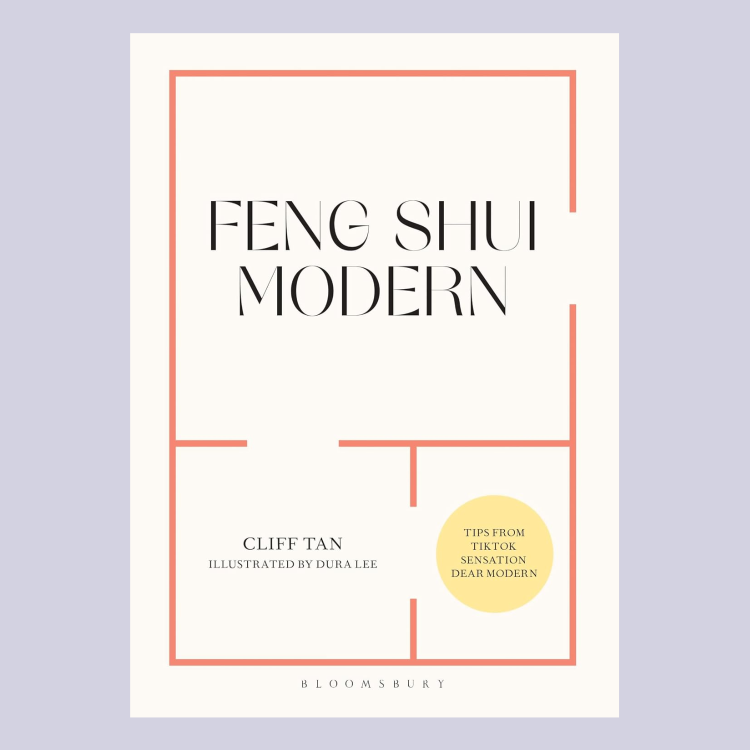 A paperback book titled 'Feng Shui Modern'