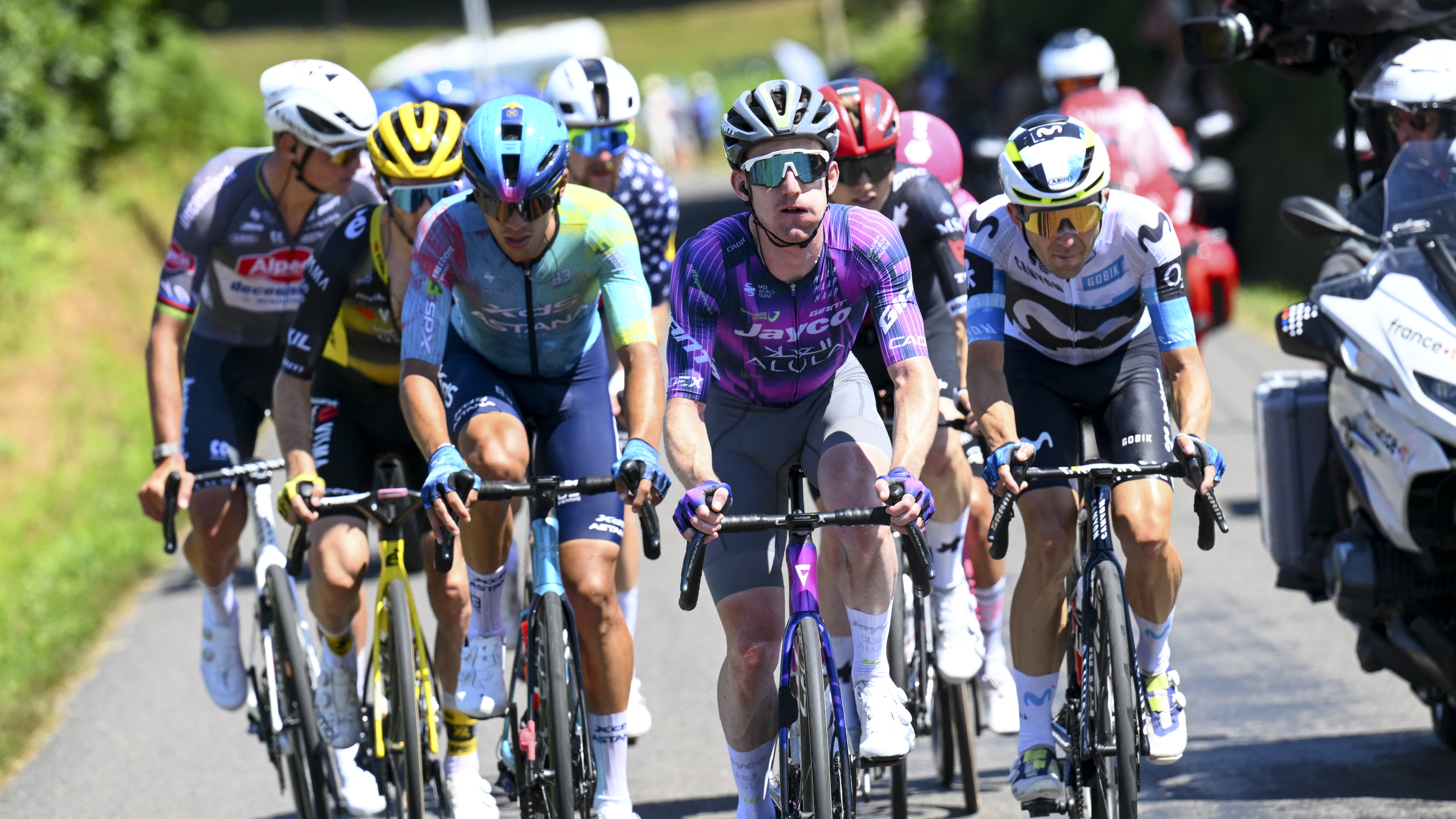 The breakaway on stage 6 of the Tour de France