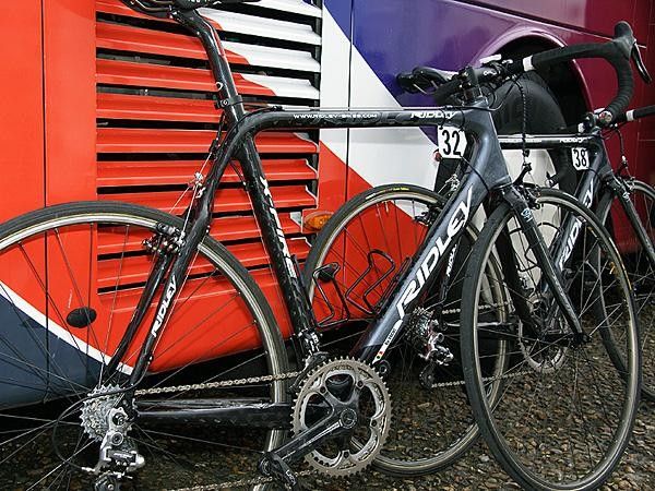 The Silence-Lotto bikes were based around a Ridley X-Fire 'cross frame.