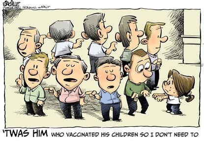 
Editorial cartoon U.S. vaccinations health