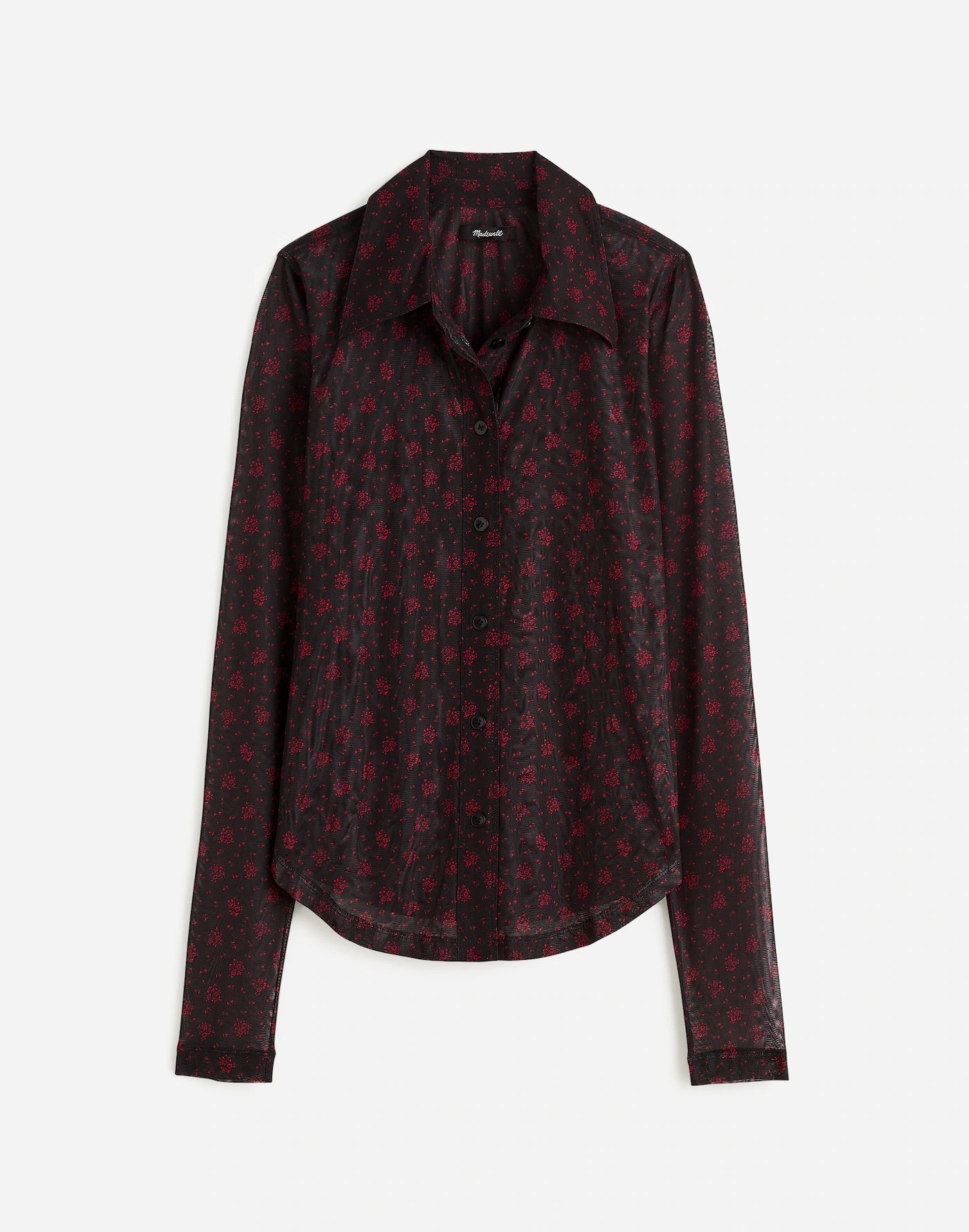 madewell sheer top