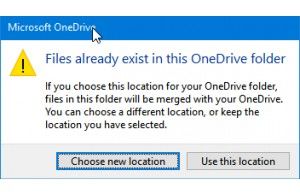 How to move your OneDrive folder