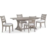 Macy's, Sadie 5-Piece Rectangular Dining Set: was $1,549, now $799