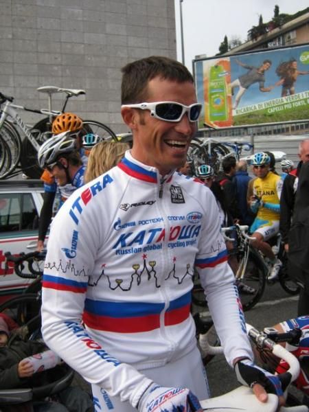 Russian champion Alexandre Kolobnev (Katusha).