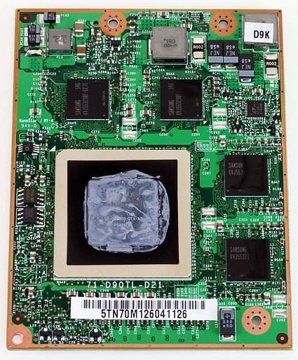 Nvidia 7800 GTX daughter board