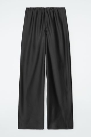 Elasticated Satin Pants