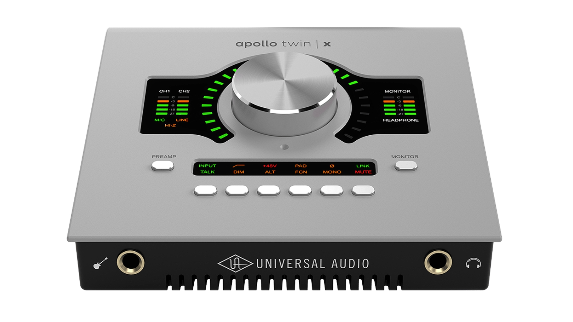 A Universal Audio Apollo Twin X audio interface