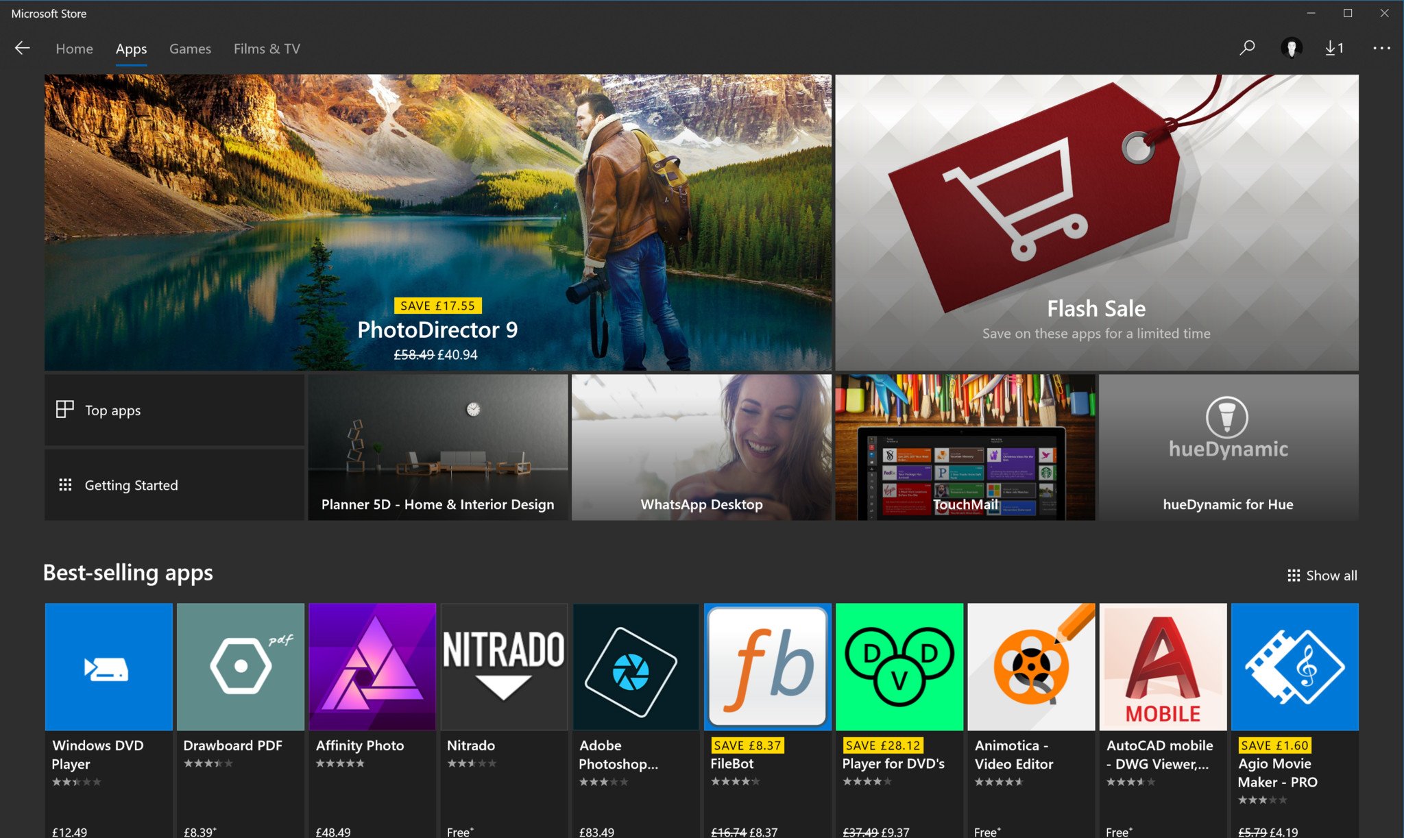 Best selling apps - Microsoft Store
