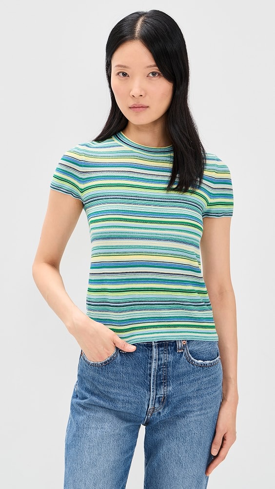 Pistola Selene Tee - Blue Green Multi