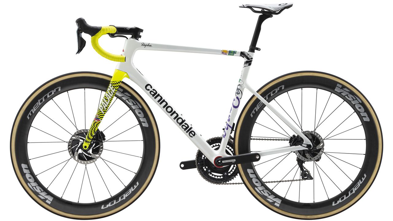 EF Pro Cycling x Palace Skateboards Cannondale bike