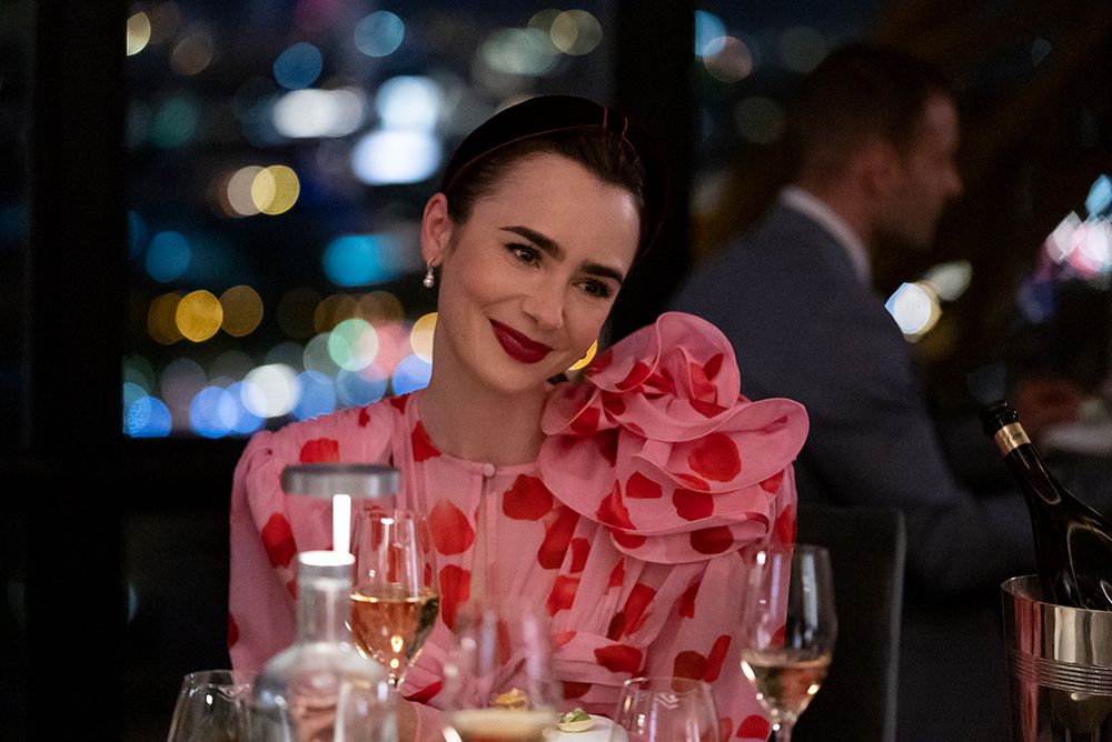 Lily Collins in Netflix&#039;s &#039;Emily in Paris.&#039;