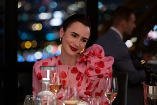 Lily Collins in Netflix's 'Emily in Paris.'