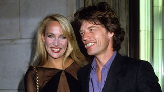 Mick Jagger & Jerry Hall at Langan's Brasserie