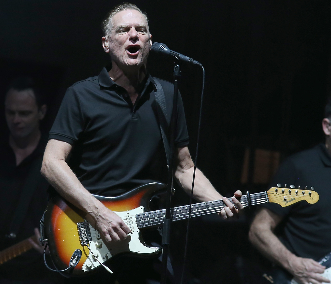 Bryan Adams performs in concert during the sold out inaugural KAABOO Cayman Festival at Seven Mile Beach on February 15, 2019 in Grand Cayman, Cayman Islands.