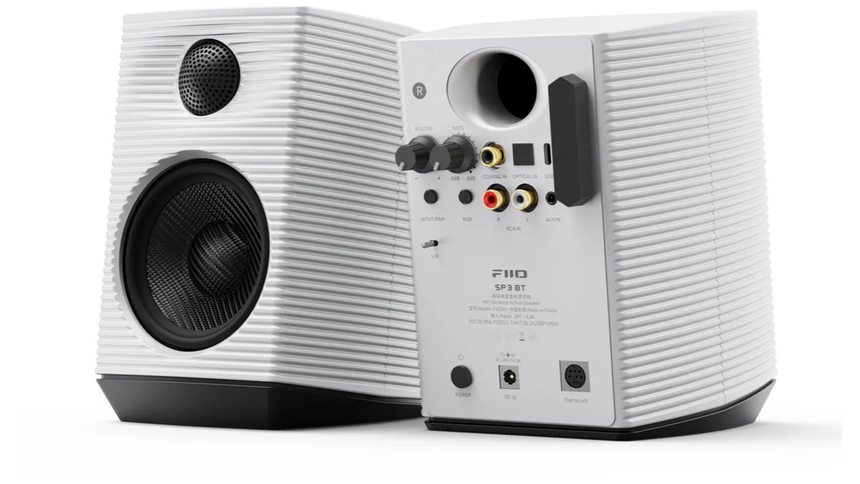 Fiio's compact speakers – with aptX Bluetooth streaming – could be your new desktop darlings