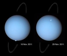 Uranus auroras