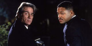 Tommy Lee Jones and Will Smith as Agent Kay and Jay in Men in Black