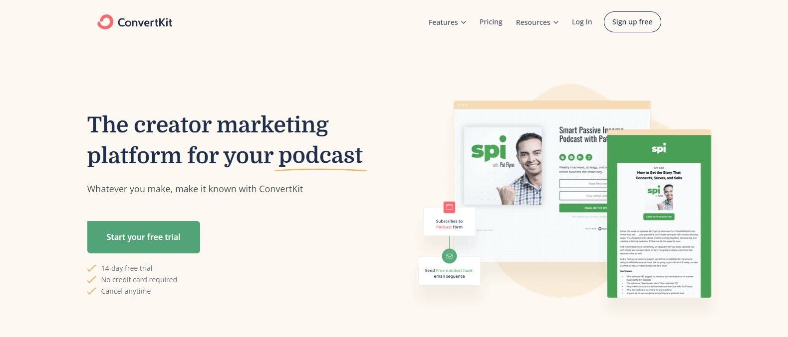 ConvertKit Email Marketing Software Review Pros & Cons, Features