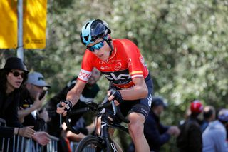 Chris Froome (Team Sky) was aggressive in the final stage