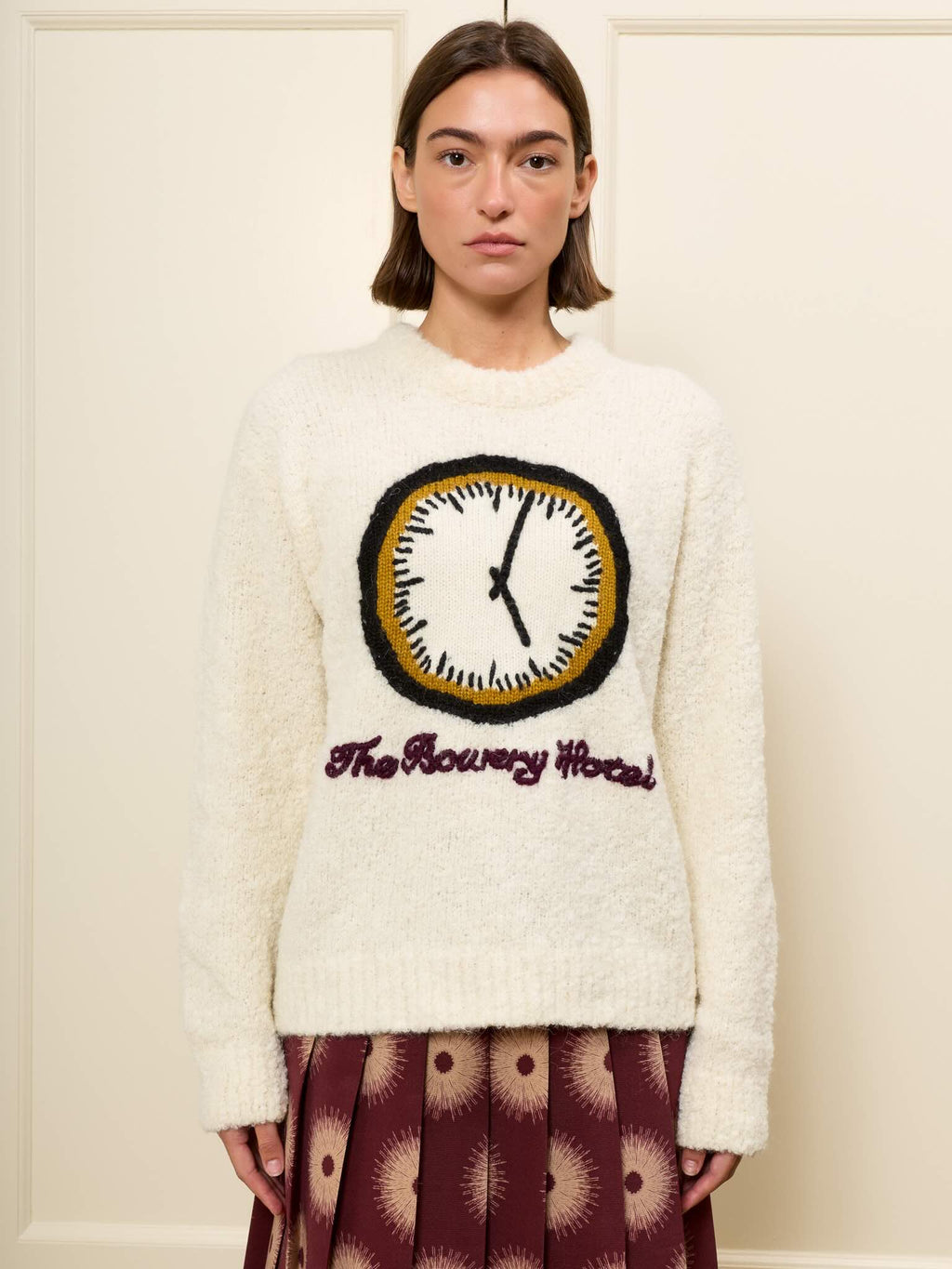 Bowery Clock Sweater
