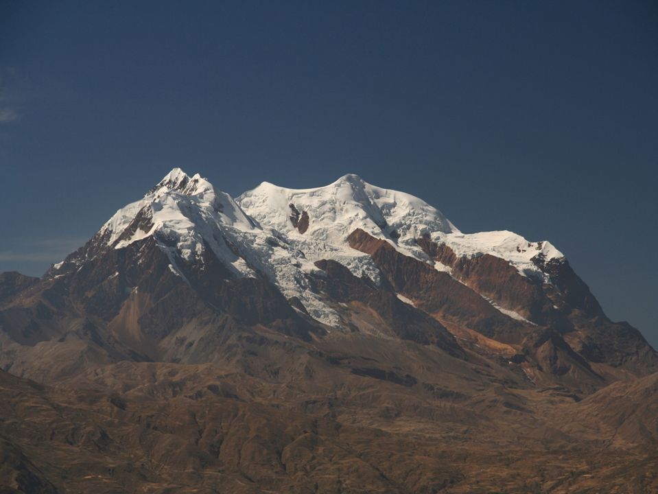 Illimani glacier