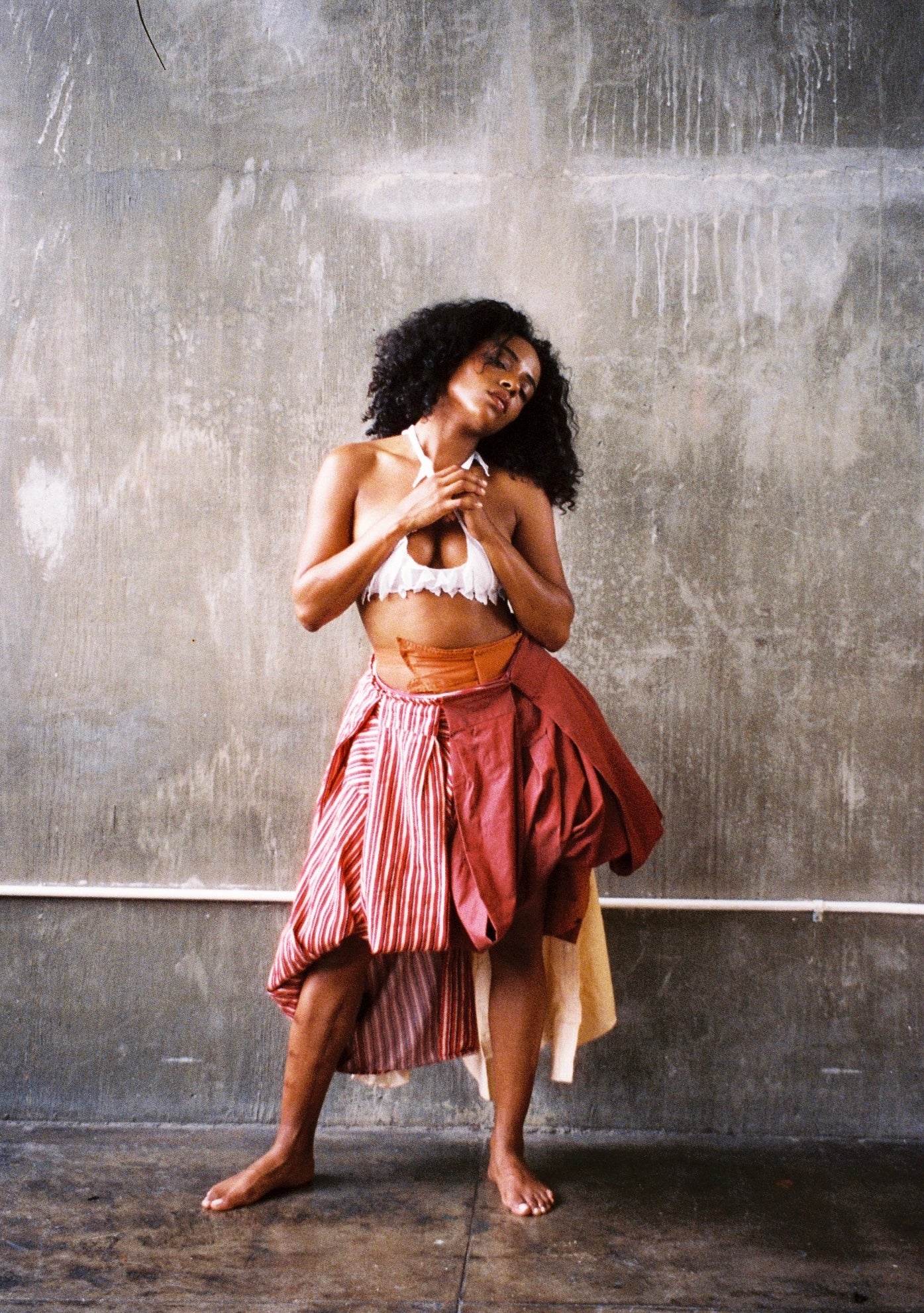 Custom High Low Shirt Skirt - One Size