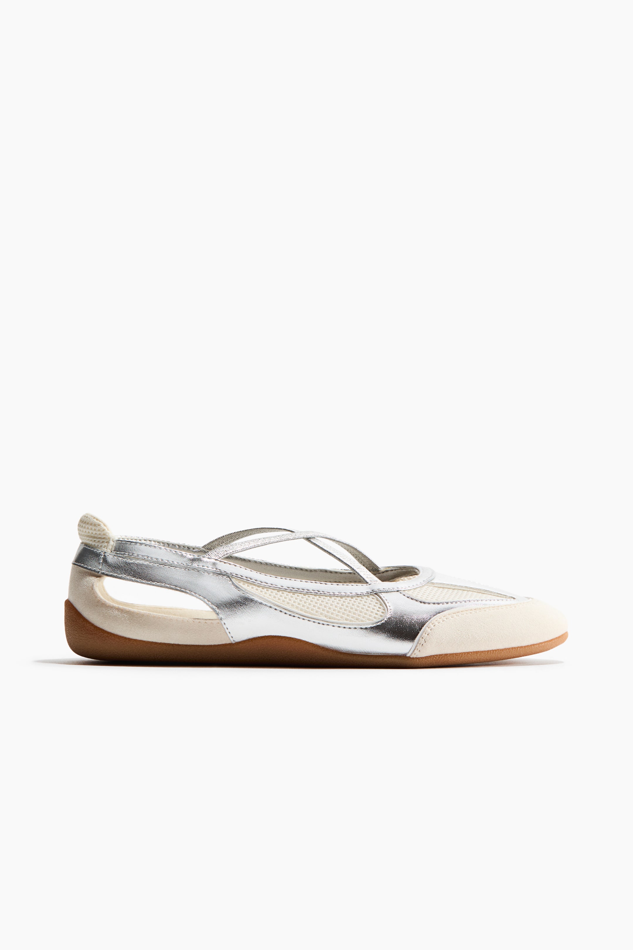 Trainer Sandals - Silver-Coloured/cream