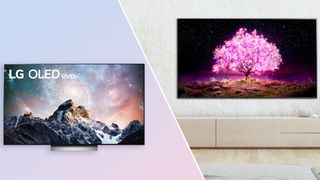 LG C2 vs. LG C1 OLED TV