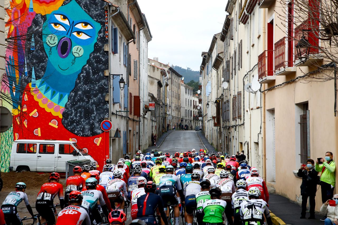 Etoile de Besseges 2021 51st Edition 3rd stage Besseges Besseges 156 km 05022021 Scenery Murales photo Roberto BettiniBettiniPhoto2021