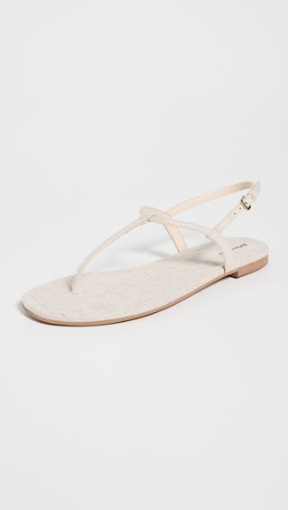 Thea Linen Sandals