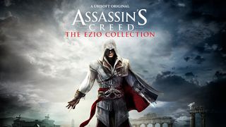 Key art for Assassin's Creed: The Ezio Collection, featuring main character Ezio Auditore