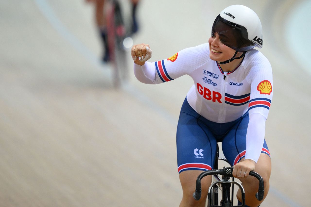 Sophie Capewell in women&#039;s team sprint