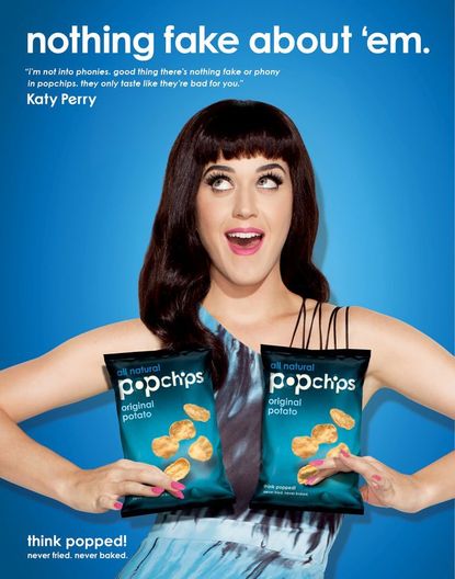 Katy Perry for Pop Chips