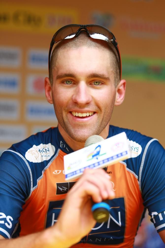 Nathan Earle might have a lot more to say before the end of the Tour de Taiwan