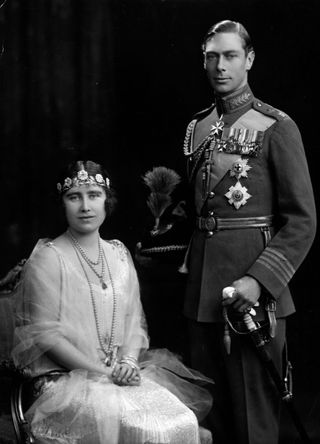 The Queen Mother and George VI