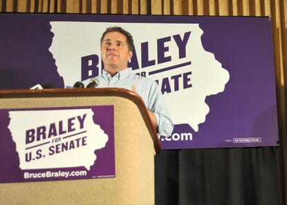 Democrat Bruce Braley pulls ahead by a hair in new Iowa Senate poll