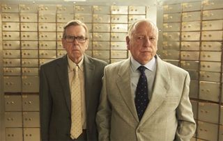 Timothy Spall (left) stars alongside Kenneth Cranham as members of a criminal gang in ITV drama Hatton Garden