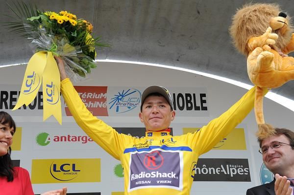 Janez Brajkovic (Radioshack) still holds the overall lead in the Dauphine after stage 5