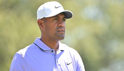 Finau looks on into the distance