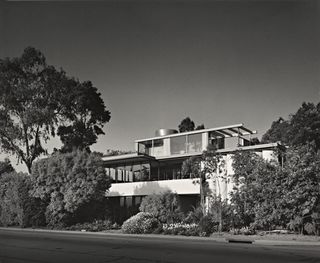 The building as part of a public show that runs