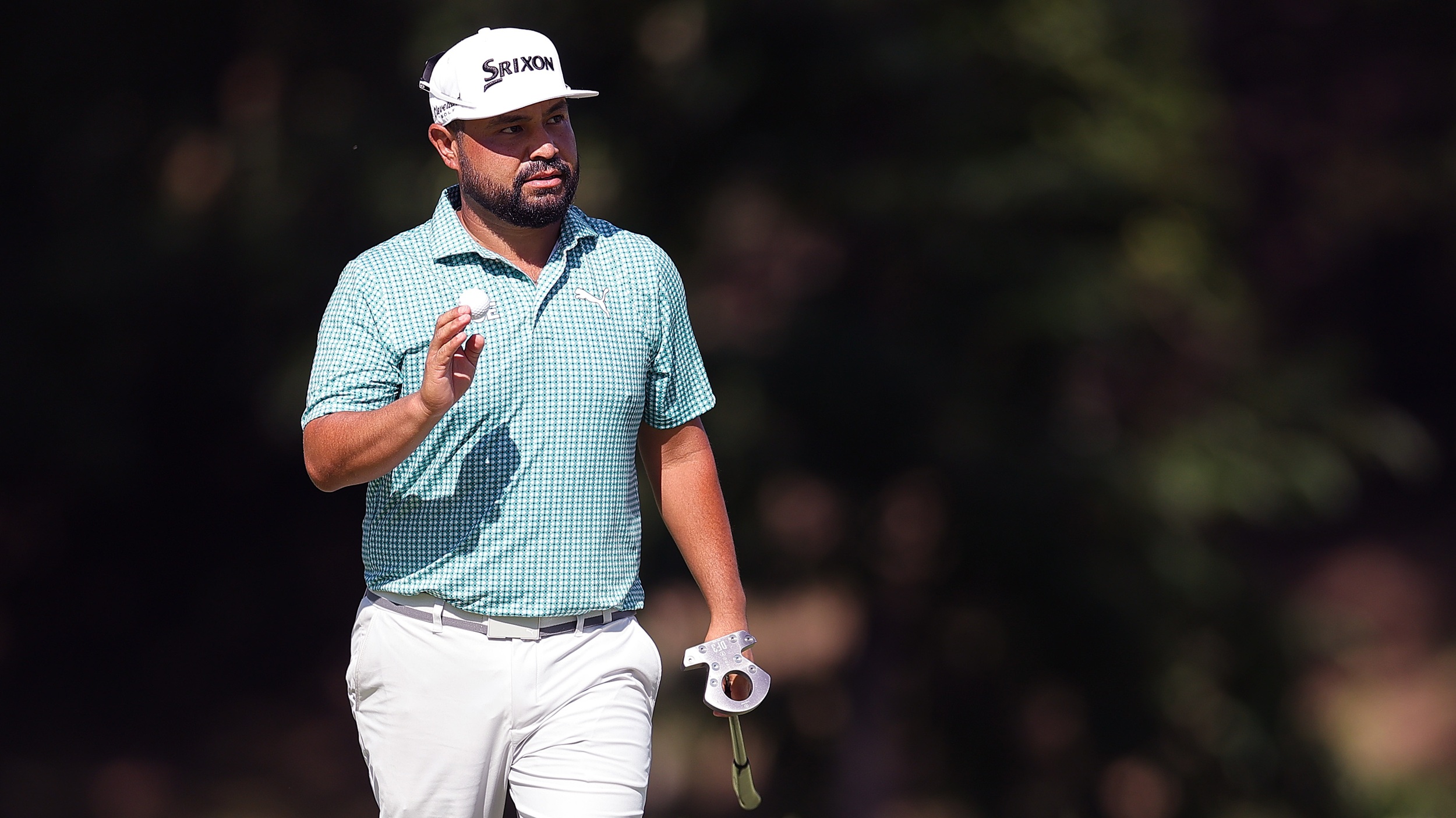 JJ Spaun returned to his US Open winning putter at the BMW Championship