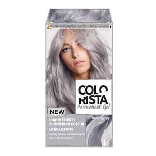 L'Oréal Paris Colorista Permanent Gel Hair Dye in Silver Grey