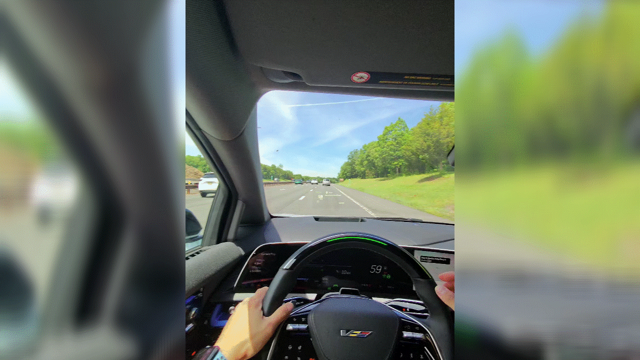 2026 Cadillac Optic V-Series gif animations.