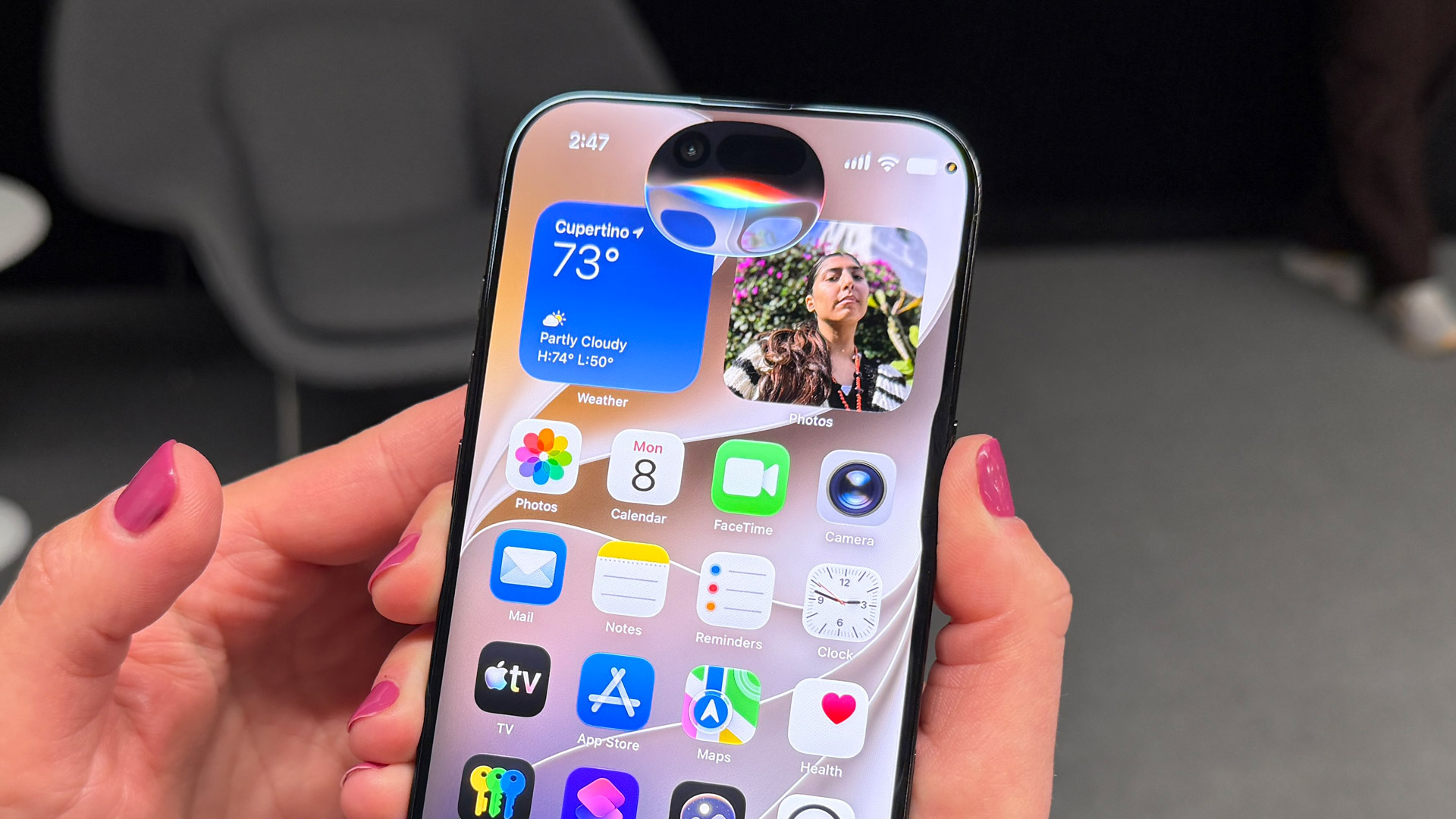 Demonstrações de Siri AI