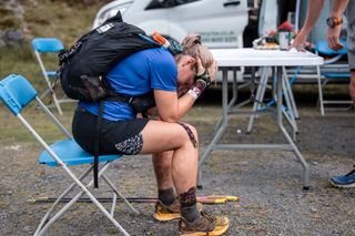Tough times for one runner on day four